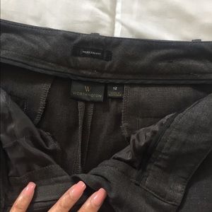 Worthington Modern Fit Slacks in Steel Gray